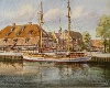 Stadt - Hafen Neustadt Hafen Hans Möller Aquarell  Motiv: Neustadt/Holstein.  Technik: Aquarell.  Urheberrecht: Kay Möller / Annelies Möller.  Kategorie: Stadt - Hafen.  Thema: Schiff. : Hans Möller, Aquarell, Schleswig-Holstein Binnenland, Stadt - Hafen, Neustadt Hafen, Neustadt/Holstein, Schiff, Kay Möller / Annelies Möller, Weitere Infos unter : http://www.maler-hans-moeller.de, mailto:info@maler-hans-moeller.de
